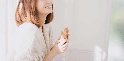 ニコニコとした笑顔を心がける