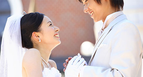 結婚したカップル
